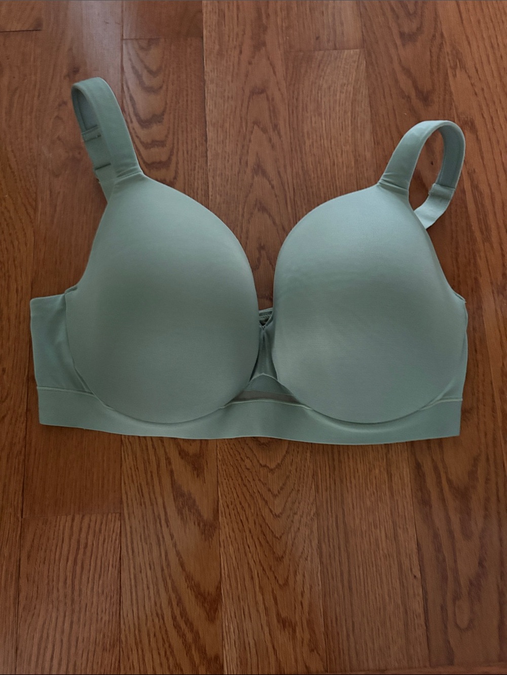 Cacique seamless lined full coverage bra, color, hedge green